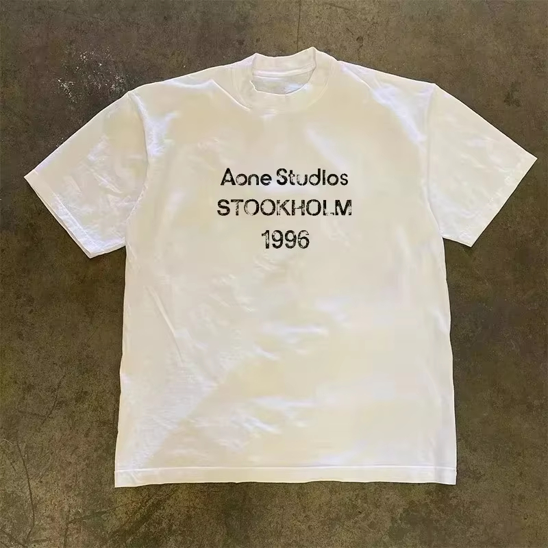 Streetwear Brand Trends - Neuer Sommer-Modetrend Luxusmarke Buchstaben-Bedrucktes T-Shirt Herren-