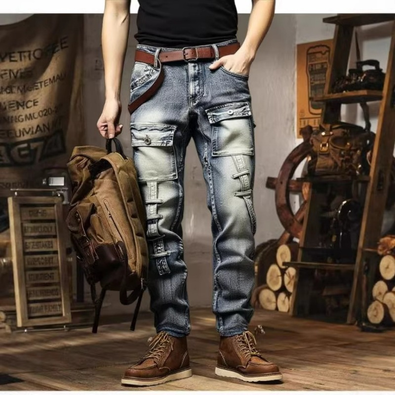 Herren Distressed Washed High  – Streetwear Brand America Bewertung und Preis