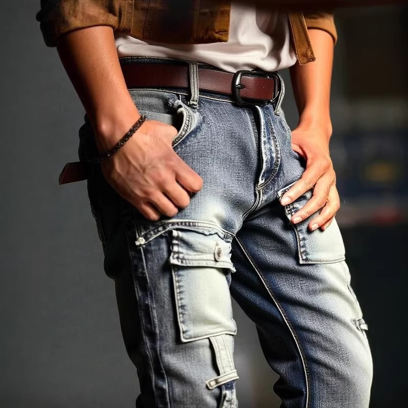 Herren Distressed Washed High  – Streetwear Brand America Bewertung und Preis